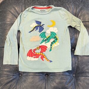 Boden T-Shirt with Dragon and Moon